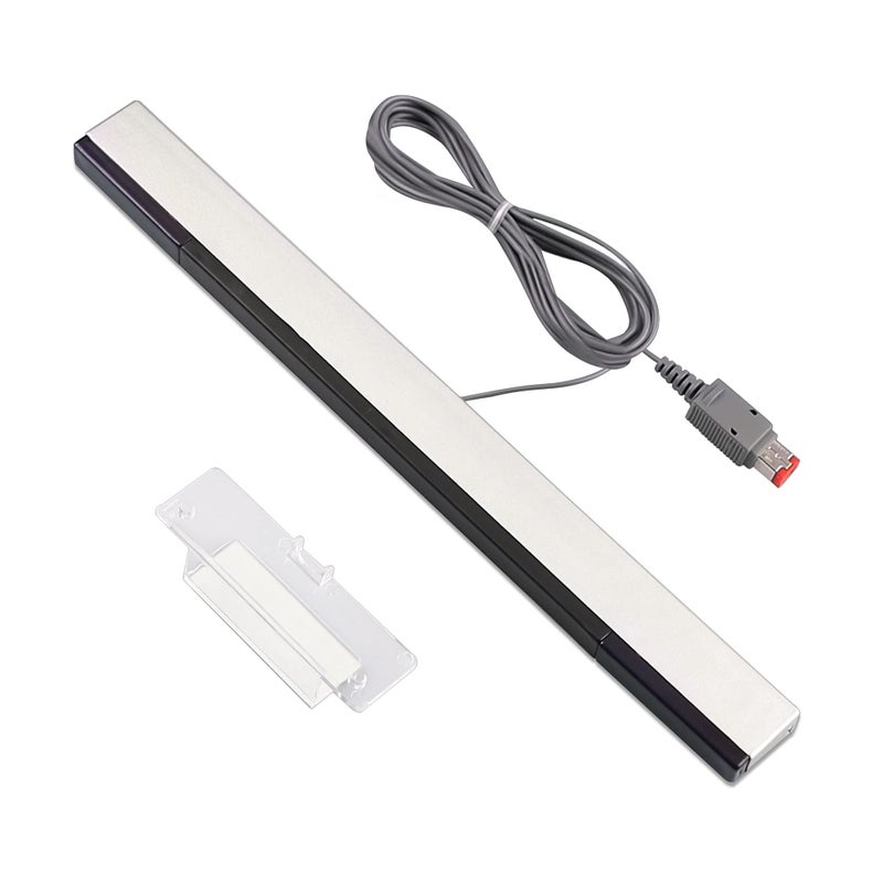 Xahpower Sensor Bar for Wii, Replacement Wired Infrared Ray Sensor Bar for Nintendo Wii and Wii U Console - Image 1