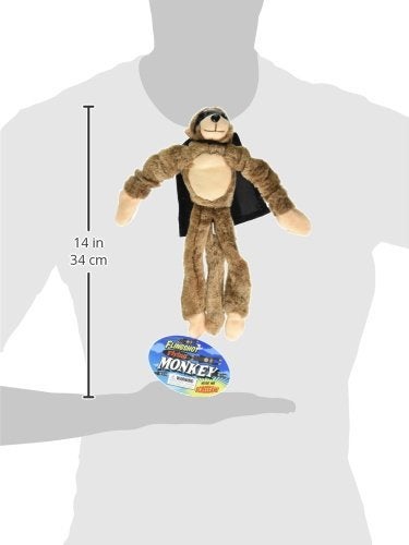 Playmaker Toys - Flying Screaming Flingshot Slingshot Novelty Monkey Plush Doll Toy, Launches up to 50 Feet - Image 2