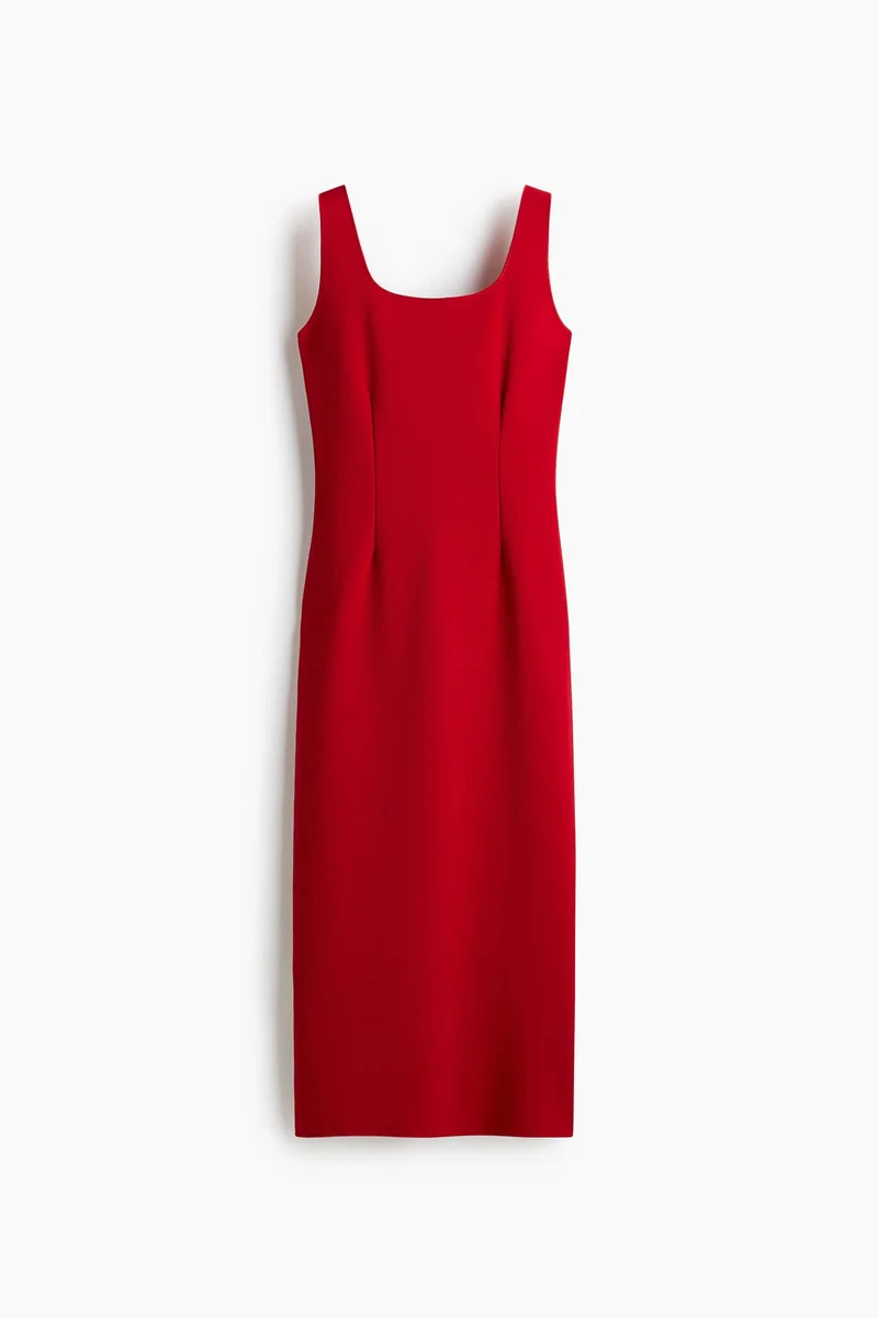 H&M Dart-detail dress