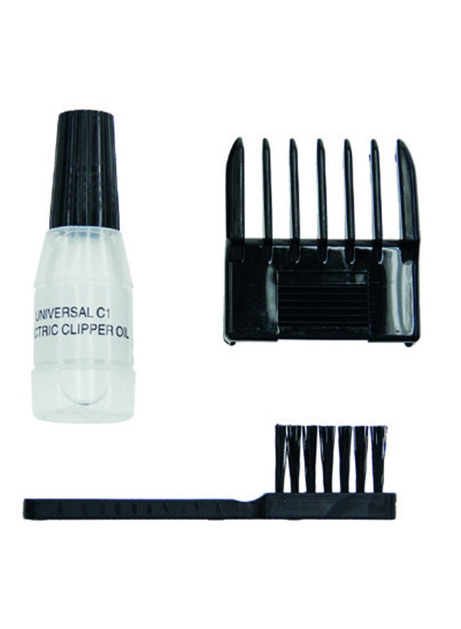 MOSER 1400 Mini Professional Corded Trimmer For Men (Made In Germany) | Precision Star Blade | Compact And Lightweight | Includes 3Mm - 6 Mm Adjustable Attachment Comb (1411-0150) Burgundy - Image 3