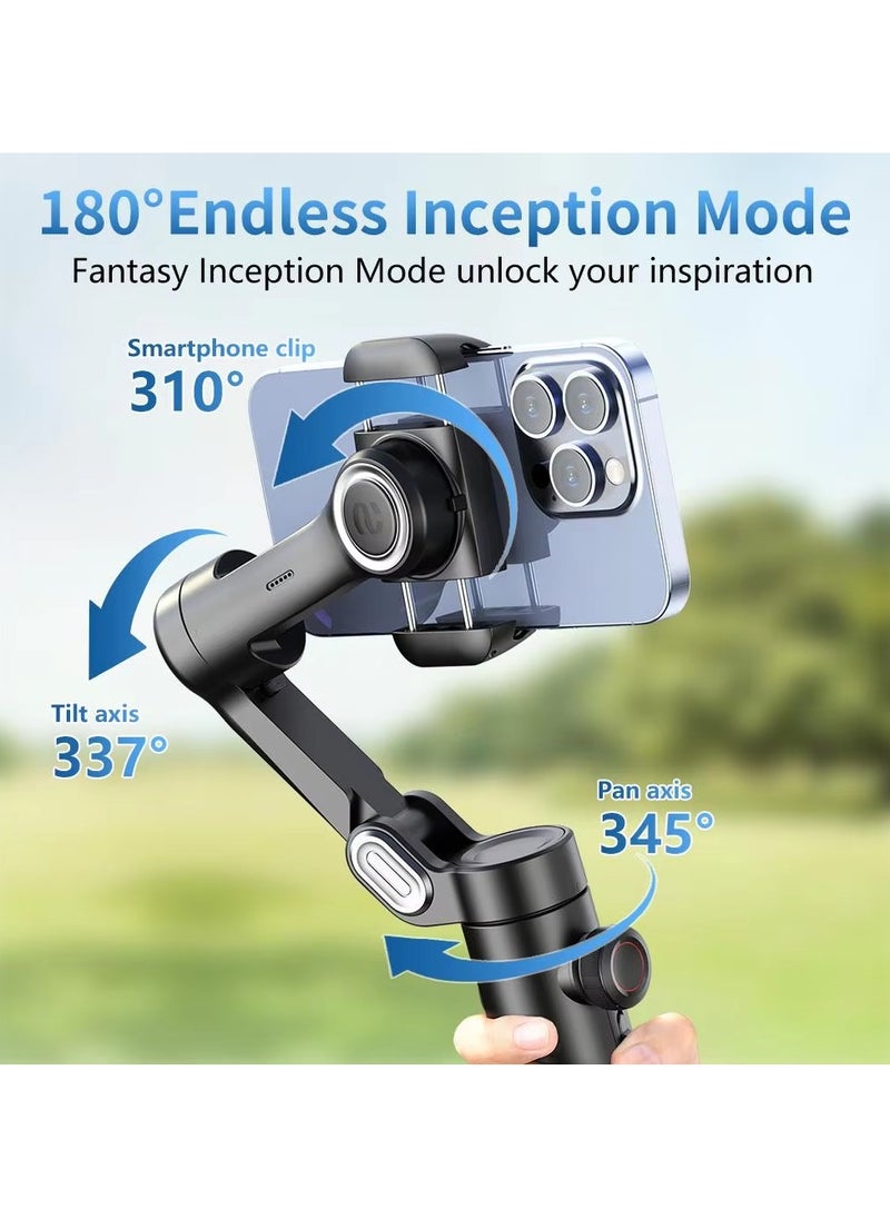 Smart XE Handheld Gimbal Stabilizer 3-Axis for Smartphone for iPhone Android AI Face Tracking Vlog