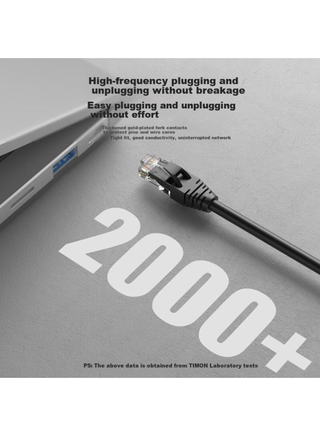 Timon Cat6 Ethernet Cable High-speed Gigabit Network Patch Cord Home Gaming Engineering Grade Computer Ready-made Cable 2m - Image 3