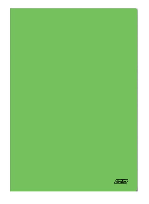 A4 Size Stapled Notebook Single Lined Ruling Green Paper Cover