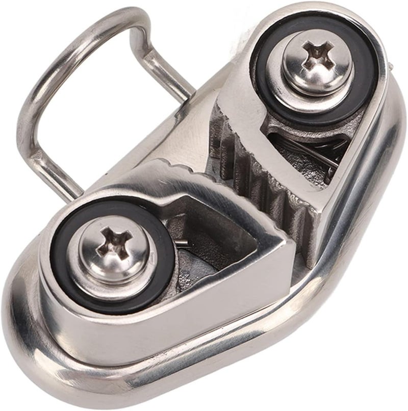 klarako 316 Stainless Steel Mirror Polished Boat Cam Cleat, Fast Entry, Durable Construction - Image 5