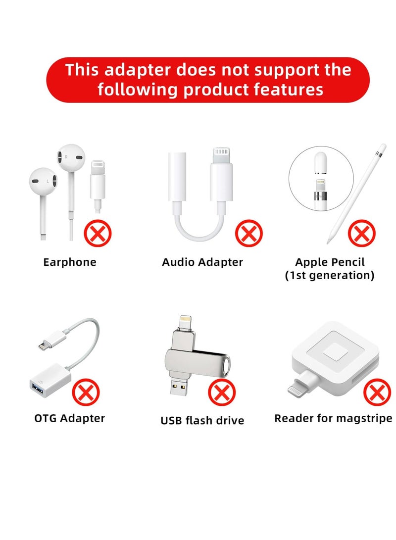 Bukela 4 Pack Lightning to USB C Adapter for iPhone 15/16 Pro/16 Pro Max/Plus,Samsung S24,iPad Air,Nintendo Switch,Fast Charging and Data Transfer,Type C Charger Connector Cable,for iPhone 16/15 Charger  - Image 2