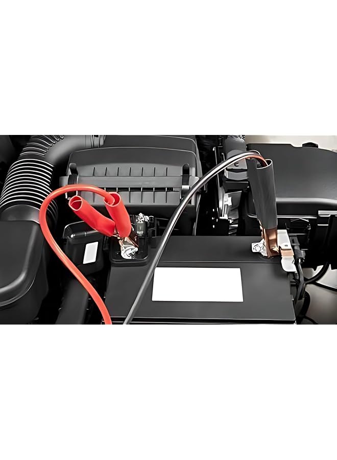 Biki 3000 Amp Heavy-Duty Booster Cable, 7.2 Feet Long – Premium Copper Jump Starter Cables For Cars, Easy-To-Use, Black/Red Design | Booster Cable, Bold Cable Clamps, 3000Amp - Image 4