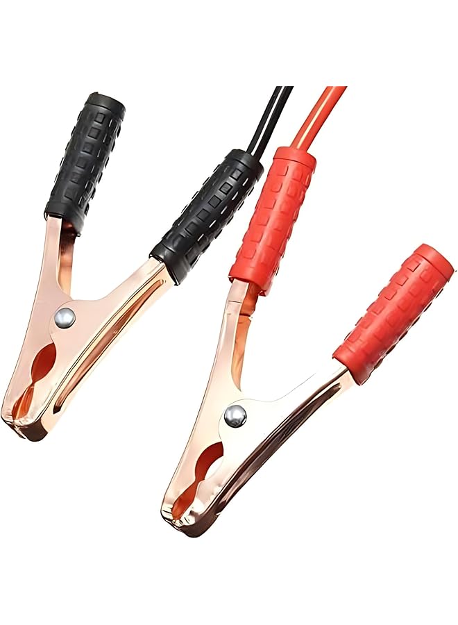 Biki 3000 Amp Heavy-Duty Booster Cable, 7.2 Feet Long – Premium Copper Jump Starter Cables For Cars, Easy-To-Use, Black/Red Design | Booster Cable, Bold Cable Clamps, 3000Amp - Image 2