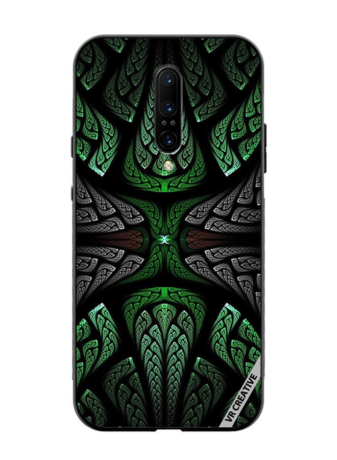 VR CREATIVE Protective Case Cover For OnePlus 7 Pro Mandala Design Multicolour - Image 1