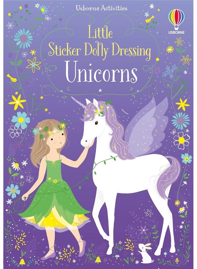 كتاب ملصقات الدمى الصغيرة من أوسبورن - يونيكورن