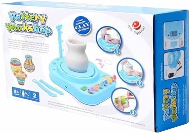 401 Pottery Work Shop Game Set for Kids Ages 8 Years and Up