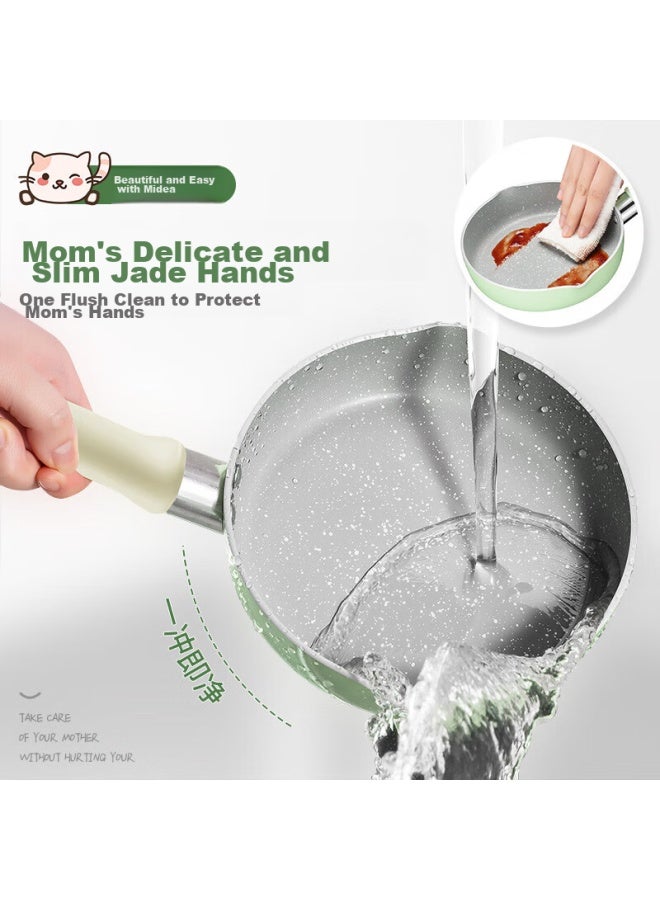 Supor Baby Food Pot, Infant Pan And Cooker Combo, Multifunctional Baby Milk Pot, Small Frying Pan, Non-stick Pot Set, Tp1956e1-g - Image 3
