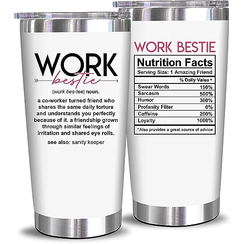 NewEleven Gifts For Coworker Friends  Work Bestie Gifts For Women Friendship  Unique Present Ideas For Coworker Leaving Going Away Goodbye Farewell Party  20 Oz Tumbler