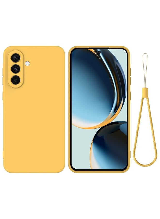 اس-توب جراب لهاتف Samsung Galaxy A56 5G مصنوع من السيليكون السائل بلون نقي ومقاوم للصدمات بتغطية كاملة - Image 1