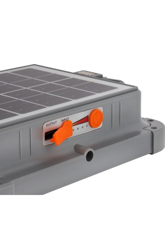 جيباس Rechargeable Solar Light- High-Brightness Multi-Mode LED Lamp with Dual Charging, USB and Solar/ Magnetic Base and Power Bank Function, IP66 Waterproof, Ideal for Indoor, Outdoor and Emergency Use/ Black, 2 Years Warranty - Image 4