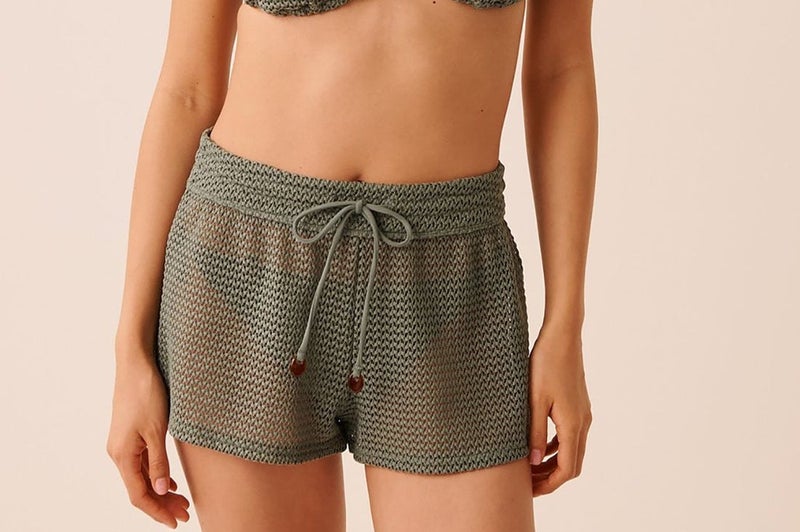 La Vie en Rose Crochet Swim Shorts - Image 3