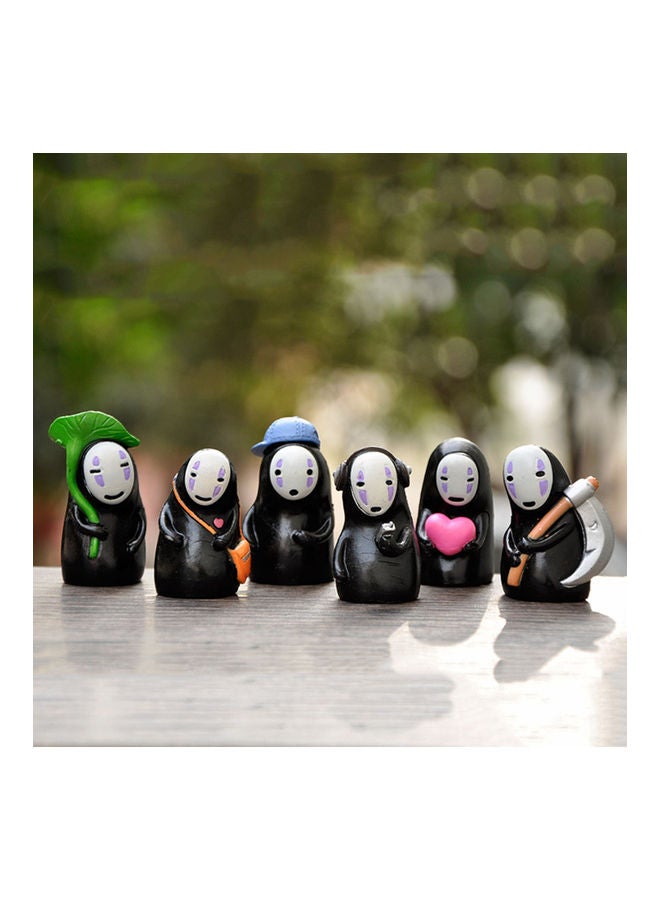 NIBEMINENT 6-Piece Exquisite Anime Design No Face Man Model - Image 4