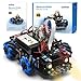 OSOYOO Mecanum Wheel Robot Car Kit for Raspberry Pi 345 STEM Remote Controlled DIY Coding Video Control OmniDirectional - Image 2