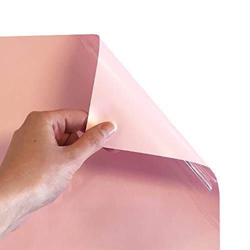 Siser EasyWeed Heat Transfer Vinyl 11.8" x 15ft Roll (Light Pink) - Compatible with Siser, Cricut, Silhouette and Other Craft/Professional Cutters - CPSIA Certified - Image 2