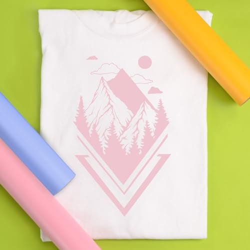 Siser EasyWeed Heat Transfer Vinyl 11.8" x 15ft Roll (Light Pink) - Compatible with Siser, Cricut, Silhouette and Other Craft/Professional Cutters - CPSIA Certified - Image 4