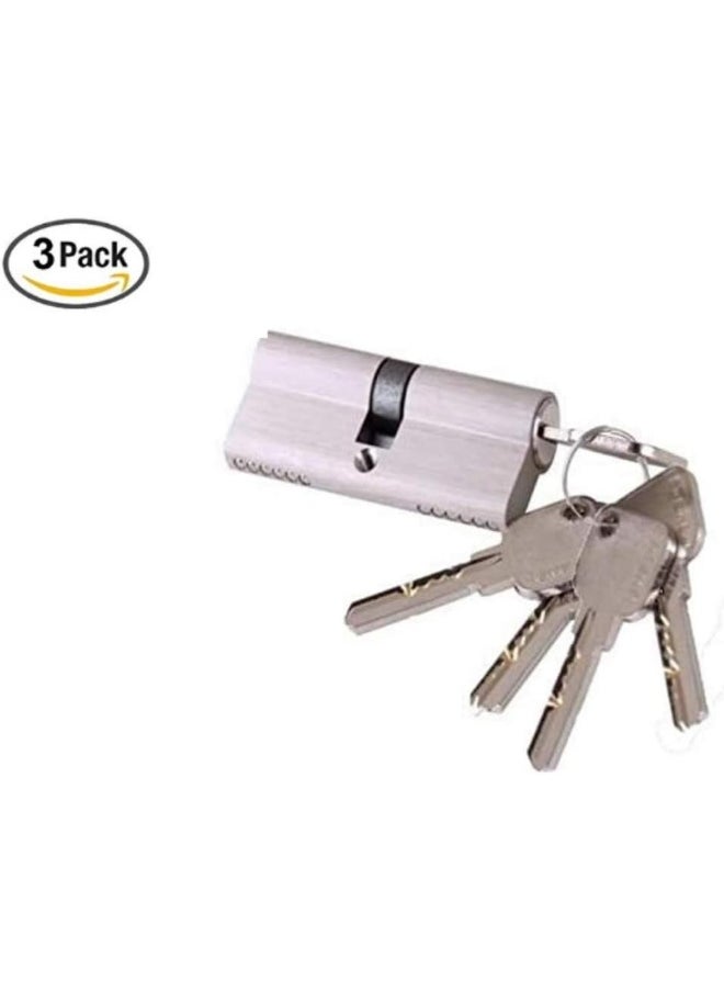 Royal Apex Door Lock Cylinder 70Mm (35-35) With 5 Computer Keys - Tct Pack Of 3  - Image 2