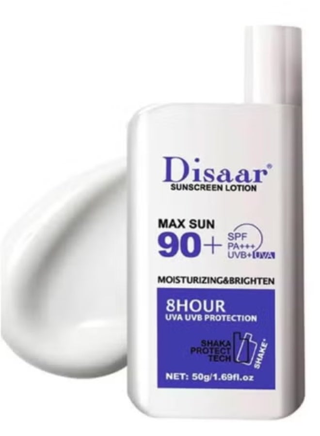 Disaar Sunscreen Moisturizer And Brighten very High Protection SPF 90 50 grams - Image 2