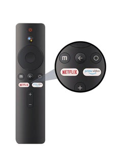 Leyf Replacement Remote Control for Xiaomi Mi Stick - Compatible with Mi Box S/Mi Box 4X/MI TV P1, Q1, 4S, 4K, 4A, Q1E (XMRM-00A) - Bluetooth and Voice Control