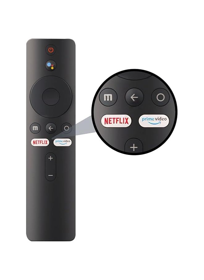 HuHa - Leyf Replacement Remote Control for Xiaomi Mi Stick - Compatible with Mi Box S/Mi Box 4X/MI TV P1, Q1, 4S, 4K, 4A, Q1E (XMRM-00A) - Bluetooth and Voice Control - Image 1