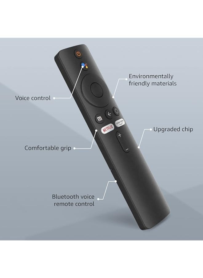 HuHa - Leyf Replacement Remote Control for Xiaomi Mi Stick - Compatible with Mi Box S/Mi Box 4X/MI TV P1, Q1, 4S, 4K, 4A, Q1E (XMRM-00A) - Bluetooth and Voice Control - Image 1