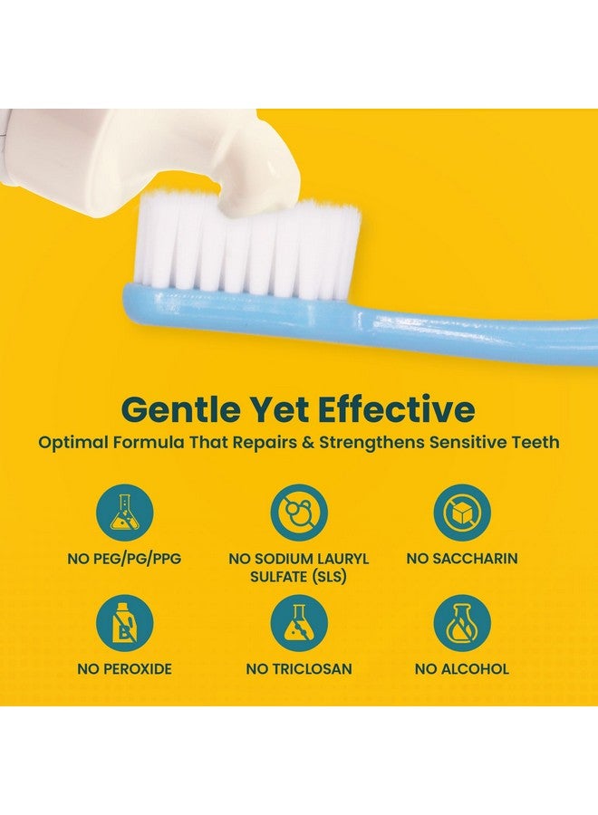 بيرلي وايت معجون أسنان بيرلي وايت النشط لإعادة التمعدن الخالي من الفلورايد - 110 جم/3.8 أونصة - معجون أسنان لإعادة التمعدن لإصلاح مينا الأسنان - يساعد على إزالة البقع - يحتوي على هيدروكسيباتيت وإكسيليتول - عبوة من قطعتين - Image 3