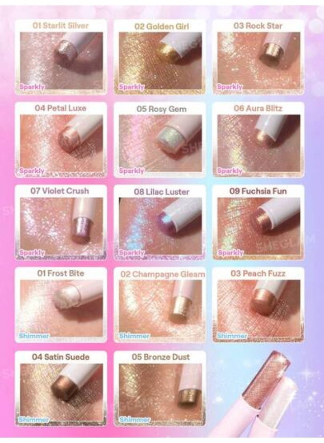 SHEGLAM Crystal Jelly Glaze Stick- Petal Luxe - Image 2