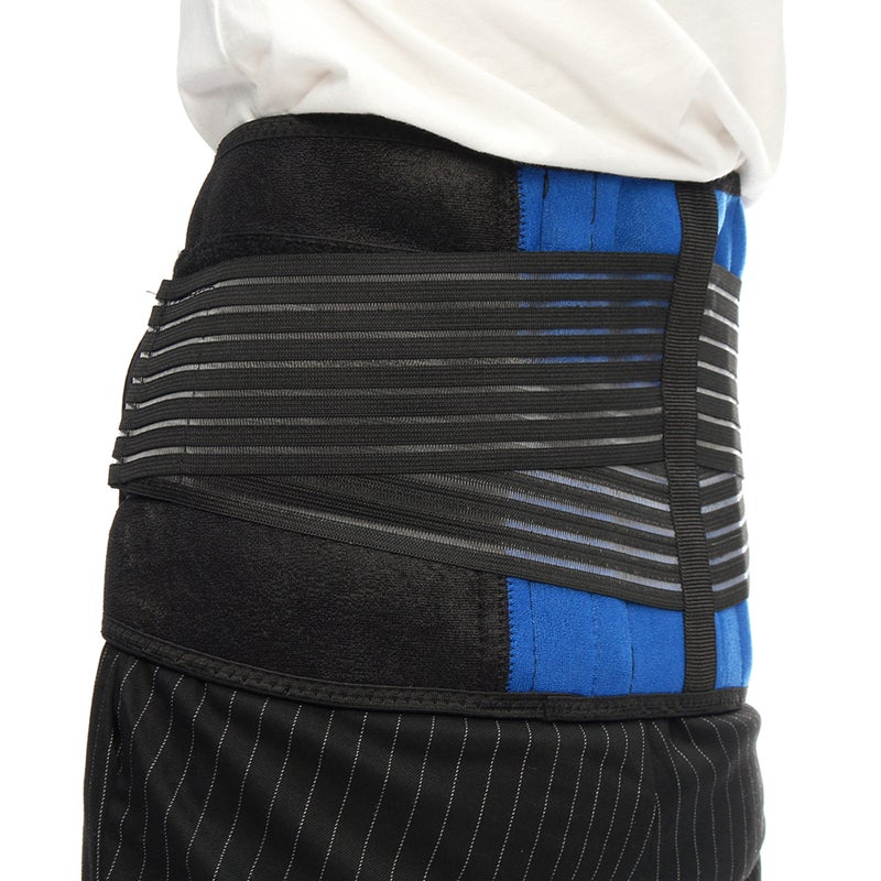 Back Support Brace Neoprene Adjustable Lower Lumbar Belt Sports Exercise Wrist Spine Injury Prevention - Image 2