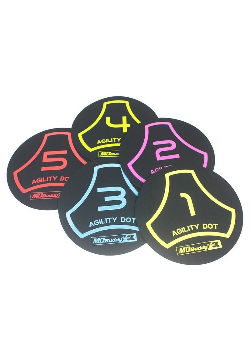 MDBuddy - 5-Piece Agility Dots/Discs - Image 1