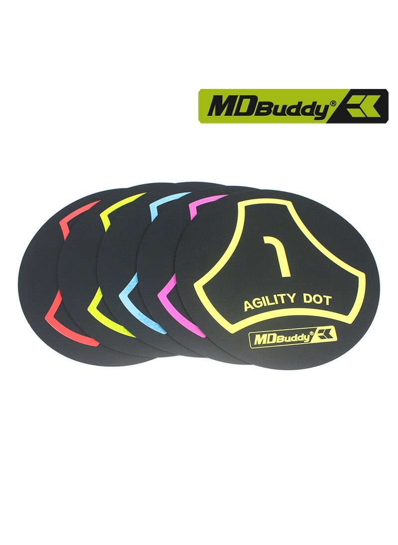 MDBuddy - 5-Piece Agility Dots/Discs - Image 1
