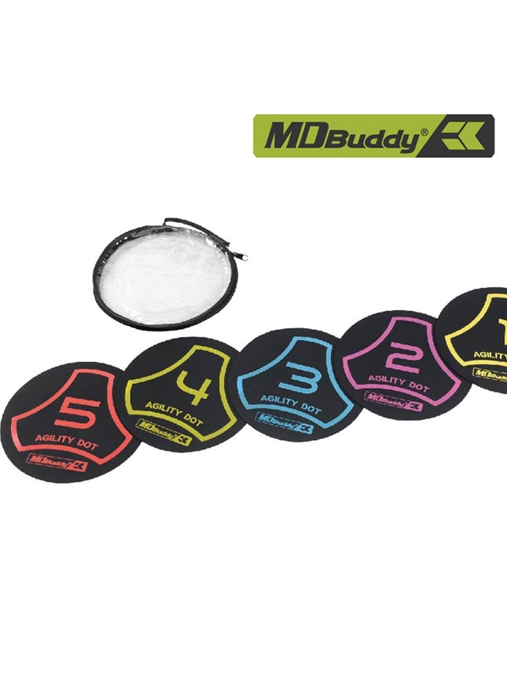MDBuddy - 5-Piece Agility Dots/Discs - Image 1