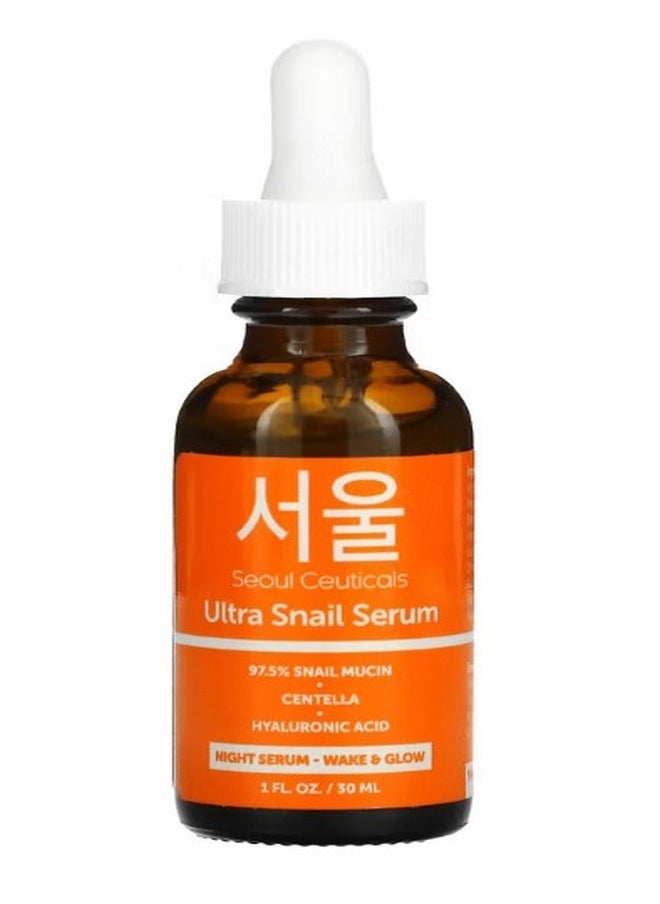 seoulceuticals Ultra Snail Serum 1 fl oz 30 ml  - Image 1