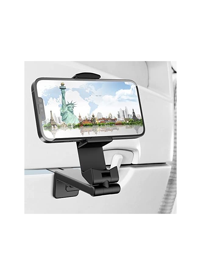 Green Tiger Universal Airplane in Flight Phone Mount. Handsfree Phone Holder for Desk with Multi-Directional Dual 360 Degree Rotation. Pocket Size Travel Essential Accessory for Flying - Image 3