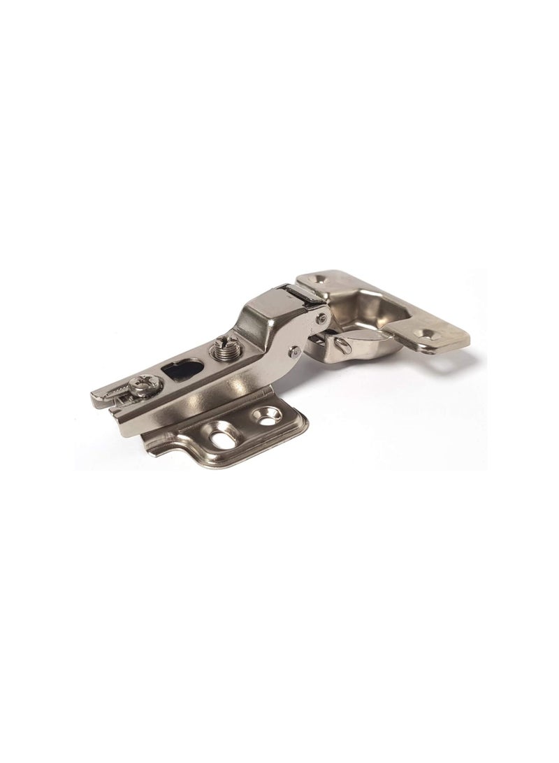 110 Degree Angle Adjustable Stainless Steel Cabinet Door Concealed Cabinet Hinge Full Overlay Half Overlay Inset Hinges (4, Half Overlay) - Image 1
