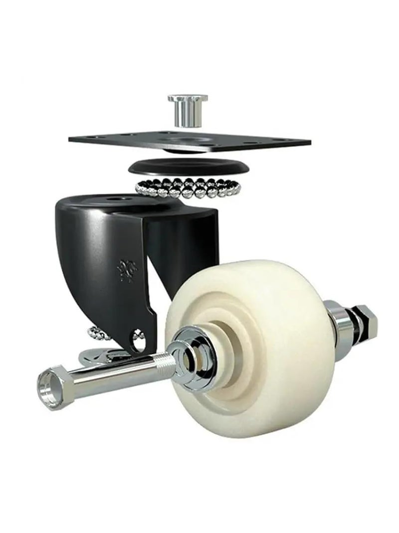 3 Inch Caster Double Axis Moving Wheel Freezer Toolbox Trolley Universal Silent - Image 1