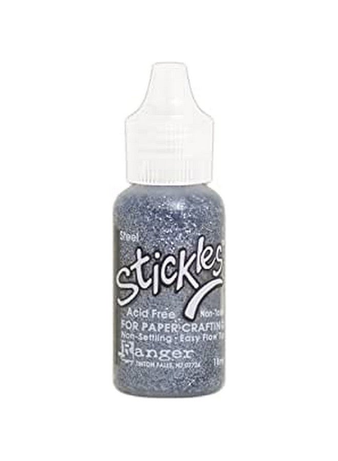 Steel Stickles Glitter Glue .5Oz