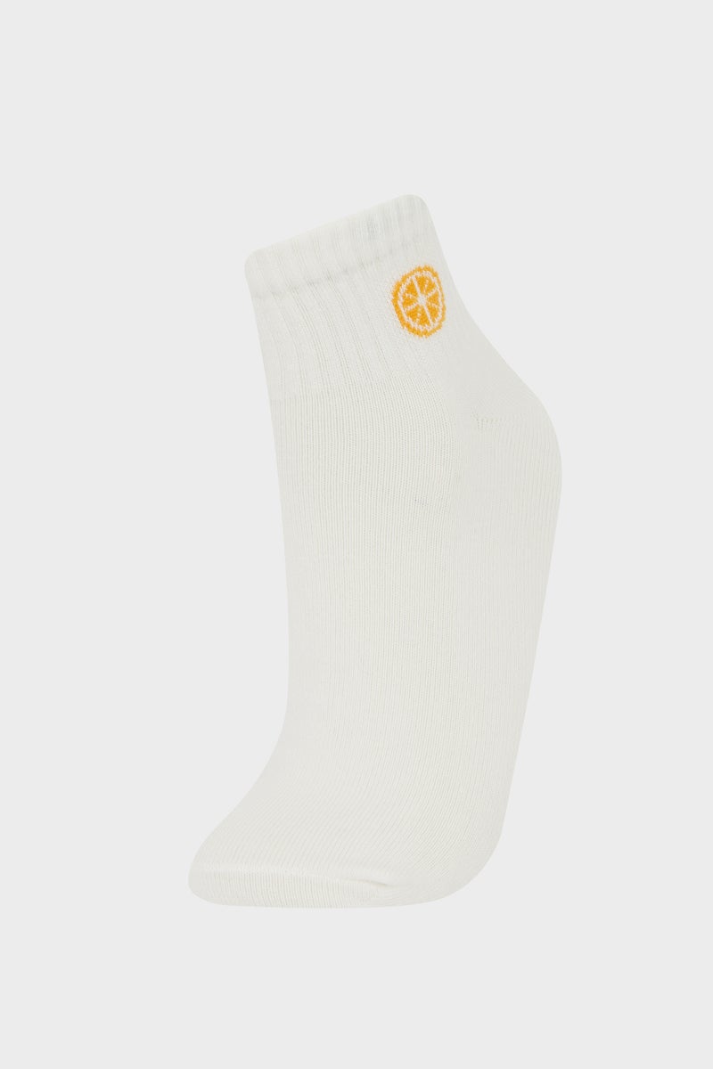 DeFacto Multicolour Woman Low Cut Low Cut Socks Casual - Image 4