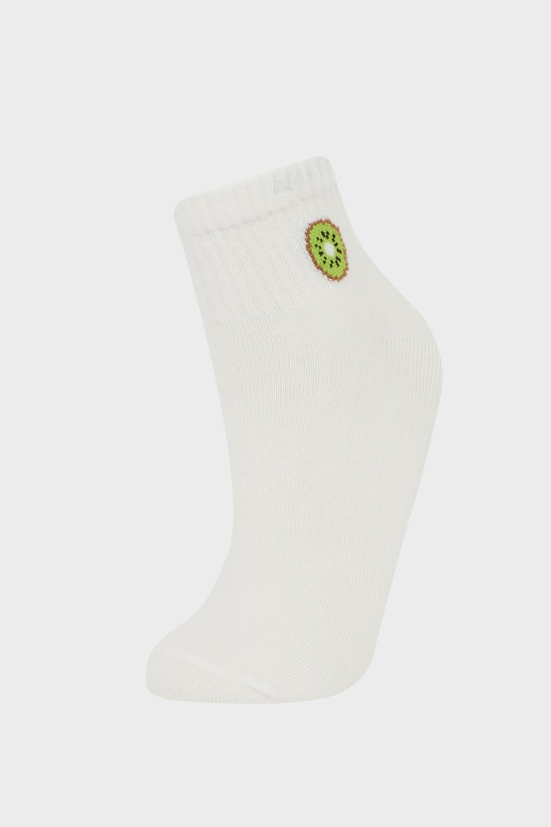 DeFacto Multicolour Woman Low Cut Low Cut Socks Casual - Image 5