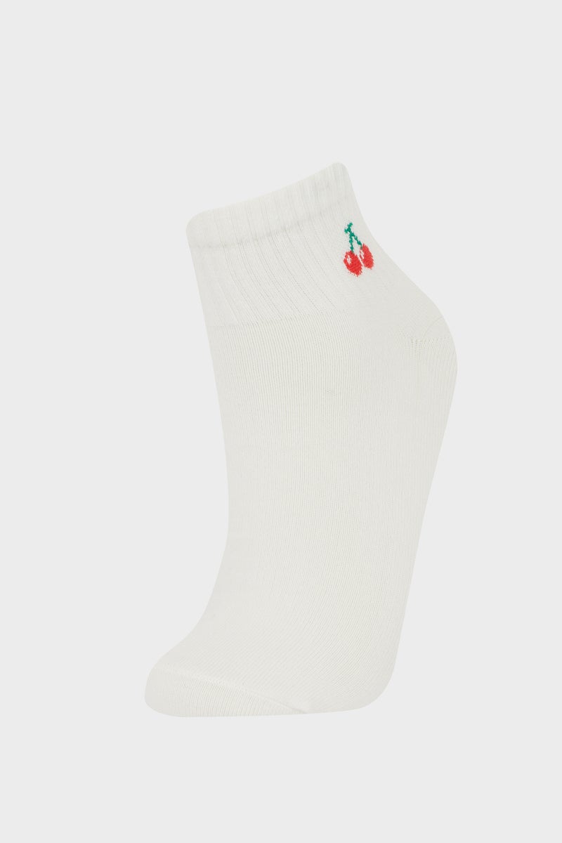 DeFacto Multicolour Woman Low Cut Low Cut Socks Casual - Image 3