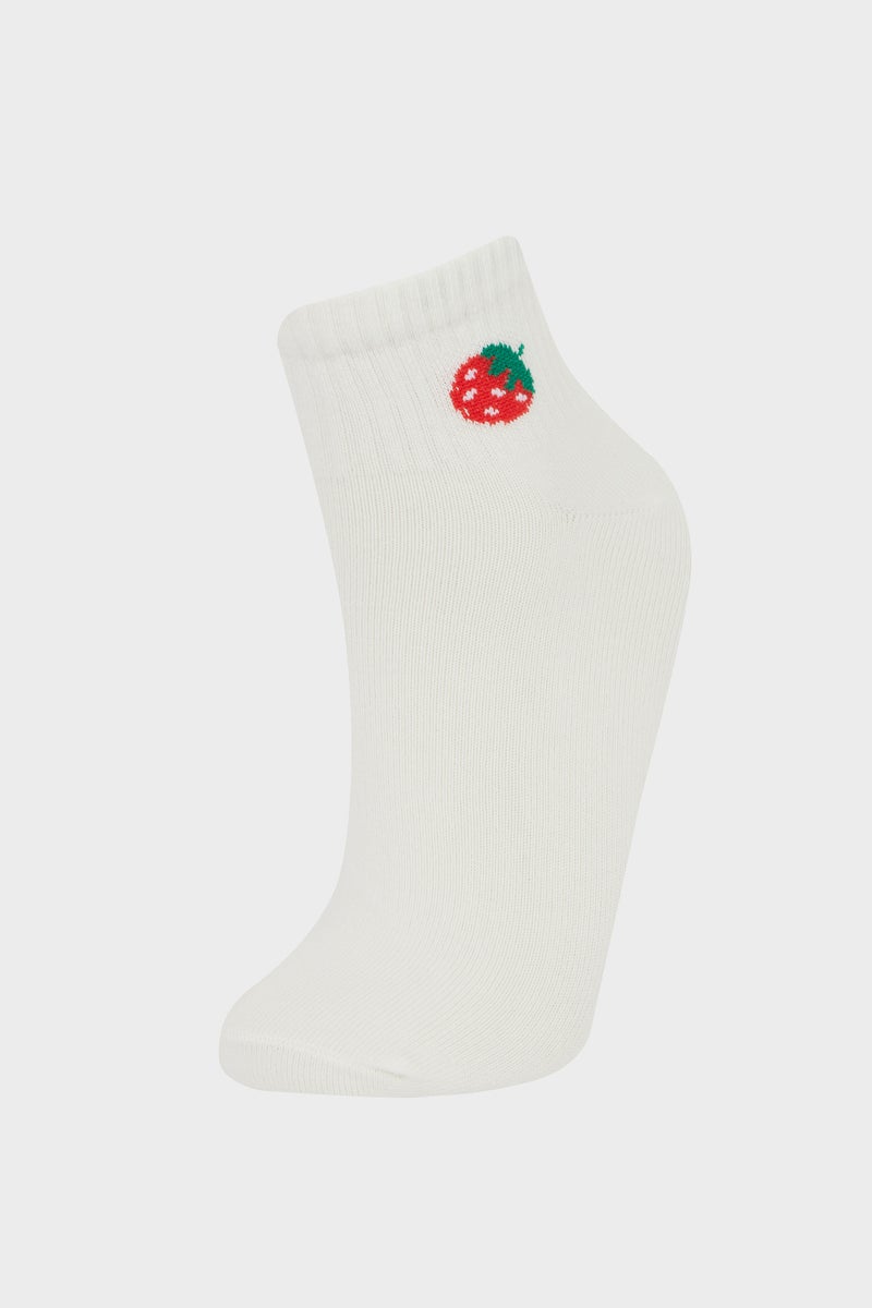 DeFacto Multicolour Woman Low Cut Low Cut Socks Casual - Image 2