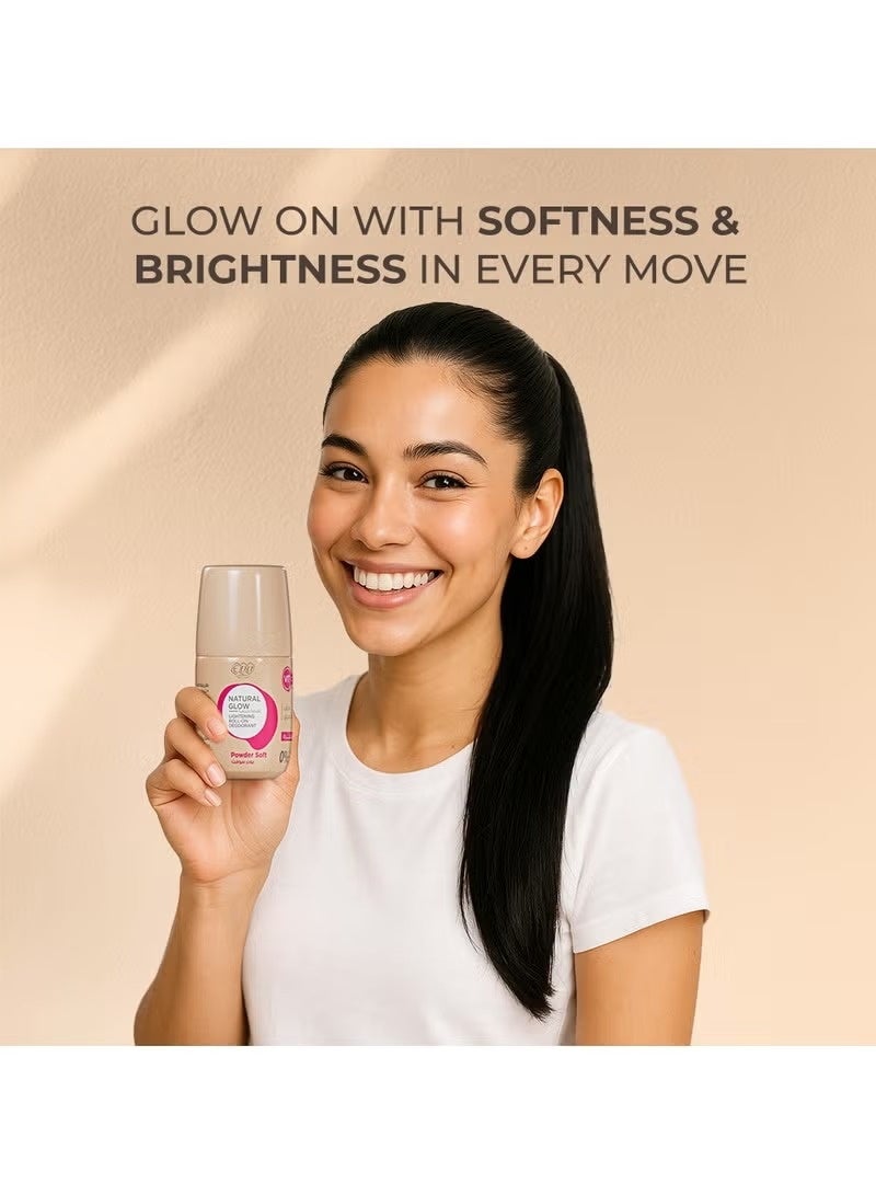 إيفا رول اون مزيل لرائحه العرق لتفتيح البشره باودر سوفت - Image 3