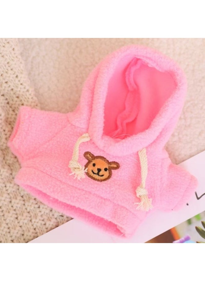 Generic - Cotton Doll Clothing And Retail Cute Dress Lolita Maid Cute Fresh Princess Skirt-Specifications:20cm Doll Clothes -Color:Pink Love Peach - Image 1