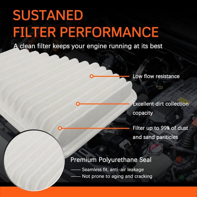 KEDAKEJI Engine Air Filter (CA10169) for Toyota/Lexus/Scion Models - Image 5