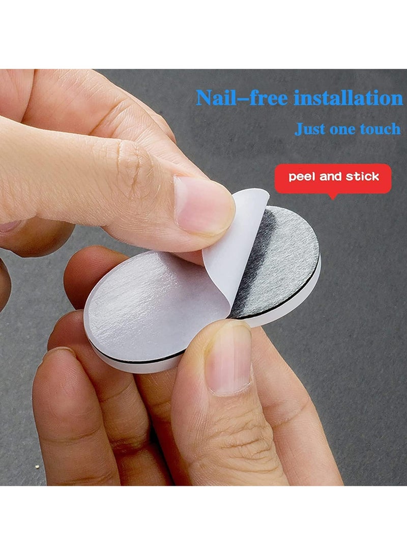 Oasisgalore 16pcs 360° Rotation Self-Adhesive Caster Wheels, Stainless Steel Mini Swivel Casters for Furniture, Storage Racks, Trash Cans  - Image 4