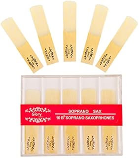 GLORY ESTD. 1962 GLORY ESTD. 1962 Glory Soprano Saxophone Sax Reeds Size 2.5, Strength 2 1/2, Box of 10  - Image 1
