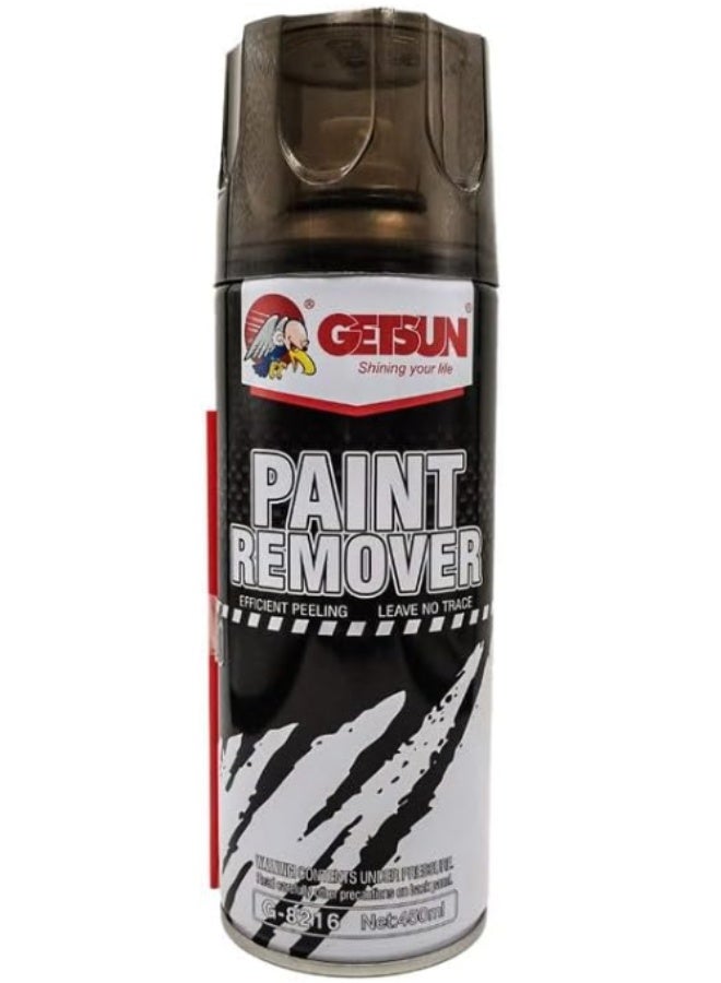 جيتسون بخاخ مزيل طلاء متقدم، تقشير فعال، لا يترك أثراً، 450 مل - G-8216B  ، بخاخ مزيل طلاء متعدد الأغراض من GETSUN - Image 2