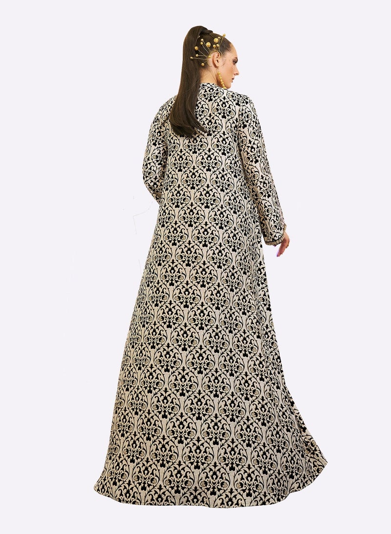 Sara Arabia جلابية سارة العربية بتصميم فريت - Image 2